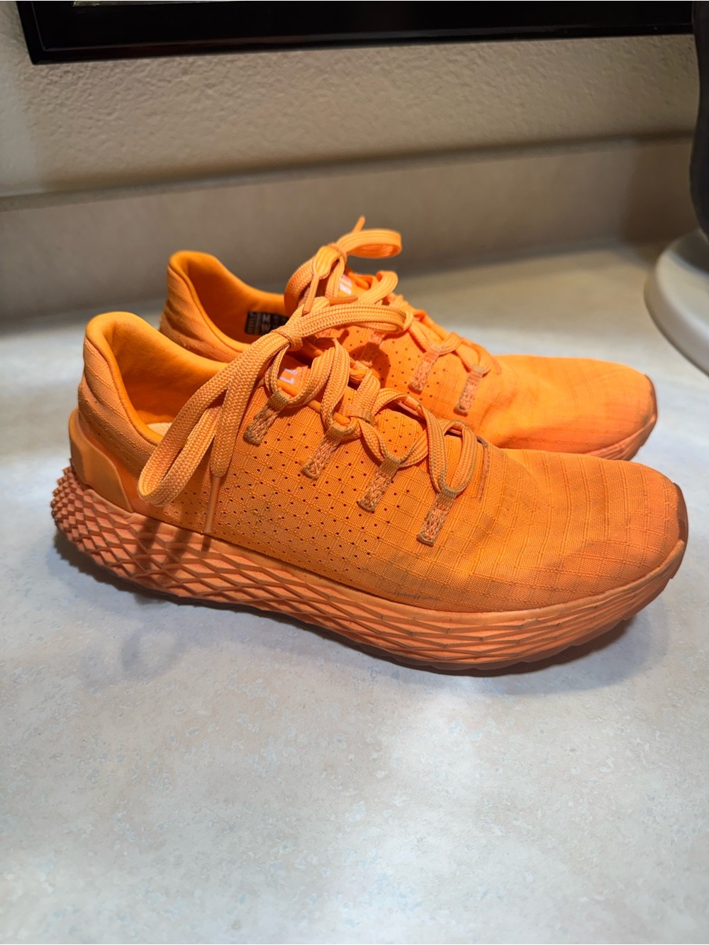 NOBULL Orange Ripstop Running Shoe